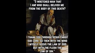 Templar Sermon. 4 May 2025 Free from Sin Rom 7: 24-25