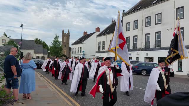 Templar Sermon during Knighting conclave in June 2025 Rev Dowson