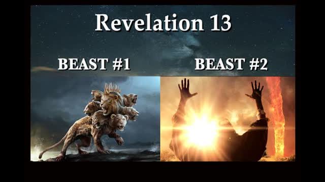 Rev 13 V 15 The second beast