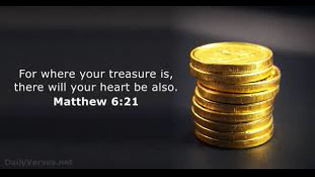 Where is YOUR Treasure? Luke 12: 16-34