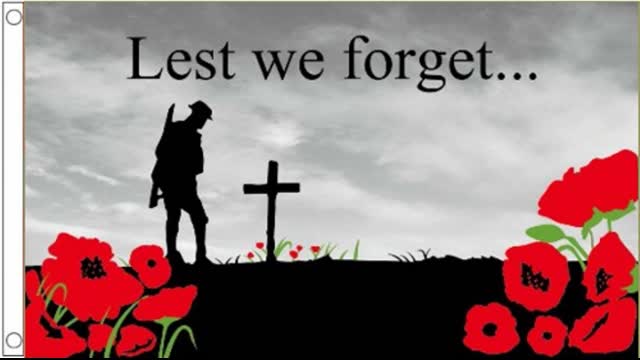 LEST WE FORGET:    Remembrance Sunday Service from Ulster.