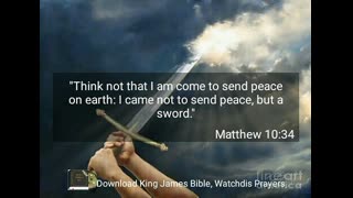 Matthew 10. I did not come to bring peace but a Sword. 29/6/2025