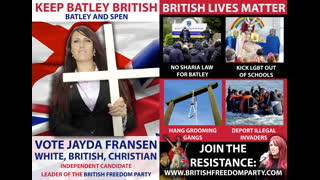 Jayda Fransen - LGBT row in Batley - LIVE 7PM - 30th June