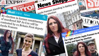 Jayda Fransen - Batley & Spen By-Election MSM Bias - LIVE 7pm - 2nd June