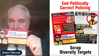 END Politically Correct Policing & SCRAP Diversity Targets - Our Police Commissioner Election Leaflet